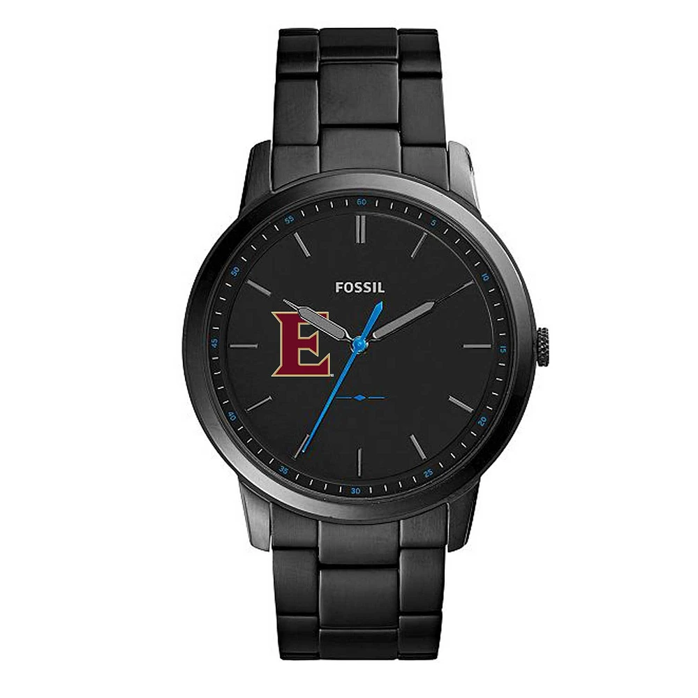 Fossil Black Elon Phoenix The Minimalist Slim Stainless Steel Watch
