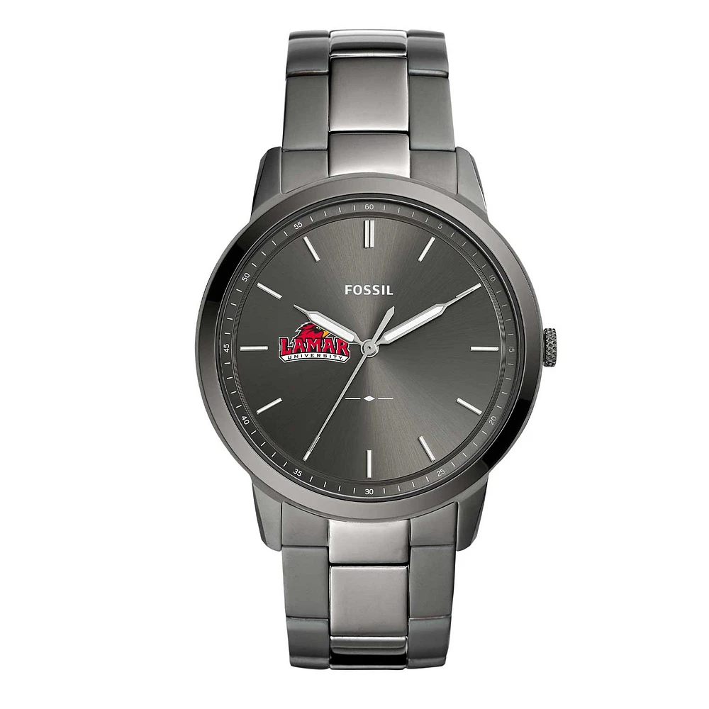 Fossil Lamar Cardinals The Minimalist Three-Hand Smoke Watch