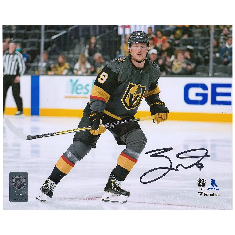 Jack Eichel Vegas Golden Knights Autographed 8" x 10" Debut Photograph
