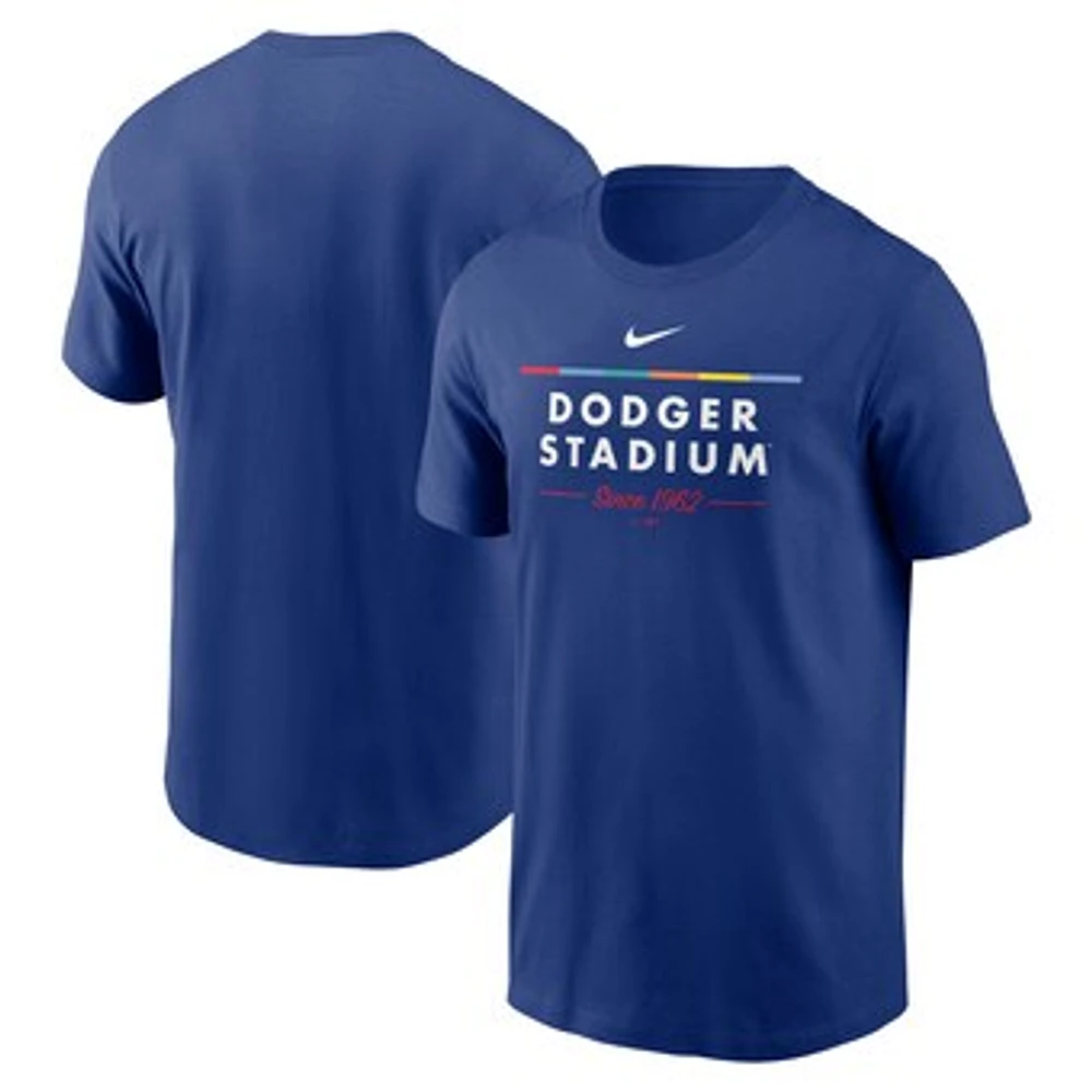 Men's Nike Royal Los Angeles Dodgers Dodger Stadium Local Team T-Shirt