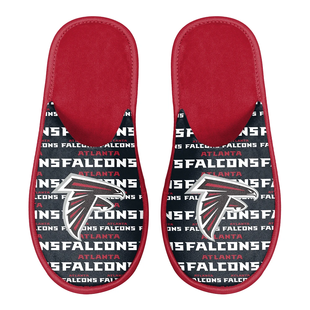 Men's FOCO Atlanta Falcons Scuff Logo Slide Slippers