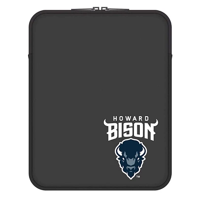 Black Howard Bison Vertical Soft Sleeve Laptop Case