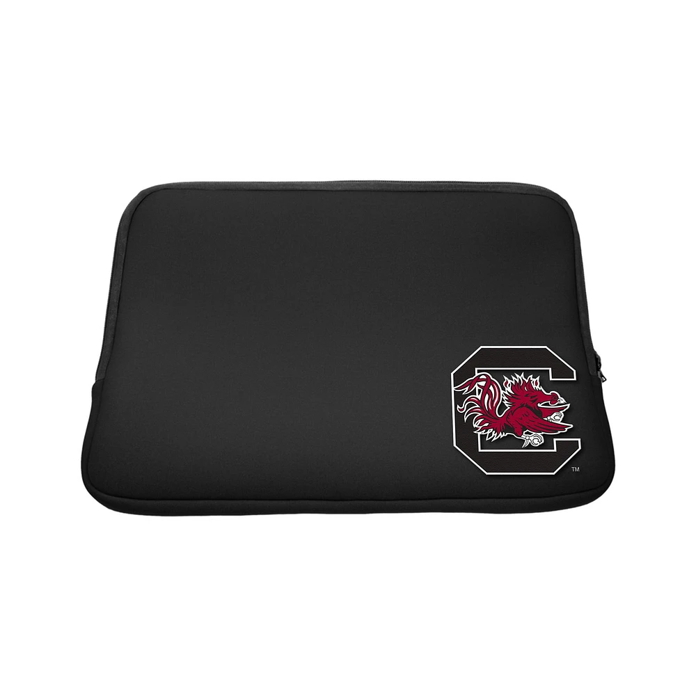 Black South Carolina Gamecocks Soft Sleeve Laptop Case