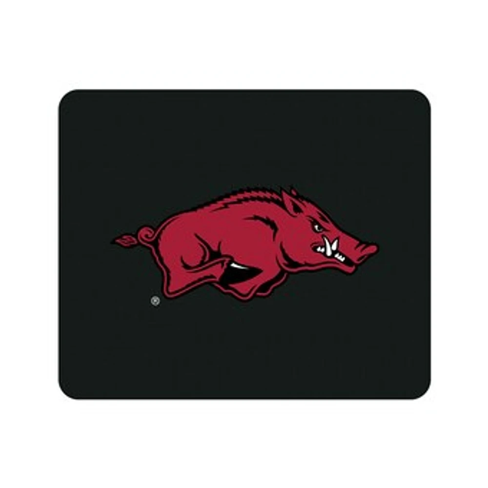Black Arkansas Razorbacks Primary Logo Mouse Pad