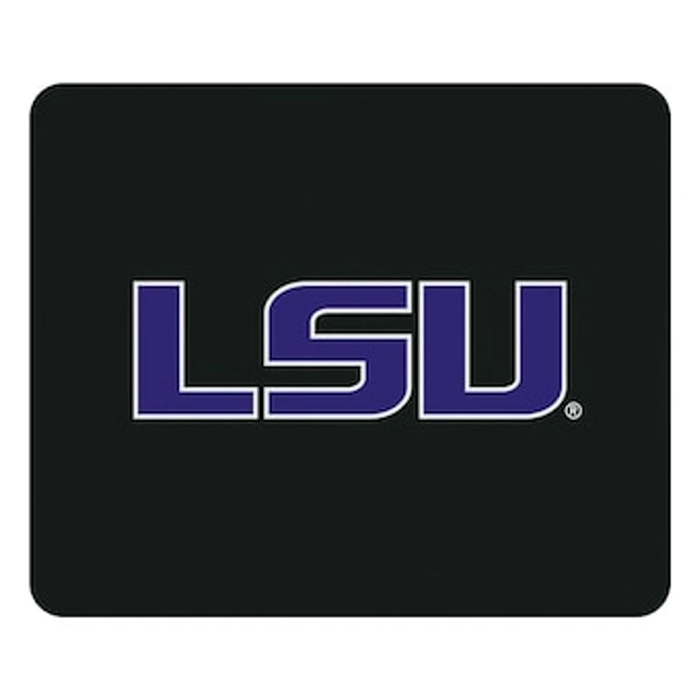 Black LSU Tigers Primary Logo Mouse Pad