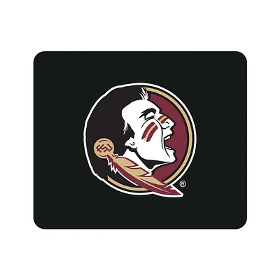 Black Florida State Seminoles Primary Logo Mouse Pad