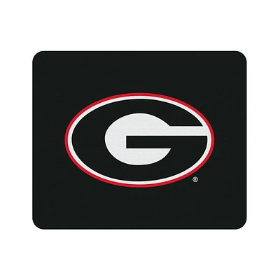 Black Georgia Bulldogs Primary Logo Mouse Pad