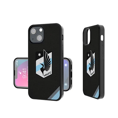 Minnesota United FC iPhone Diagonal Stripe Design Bump Case