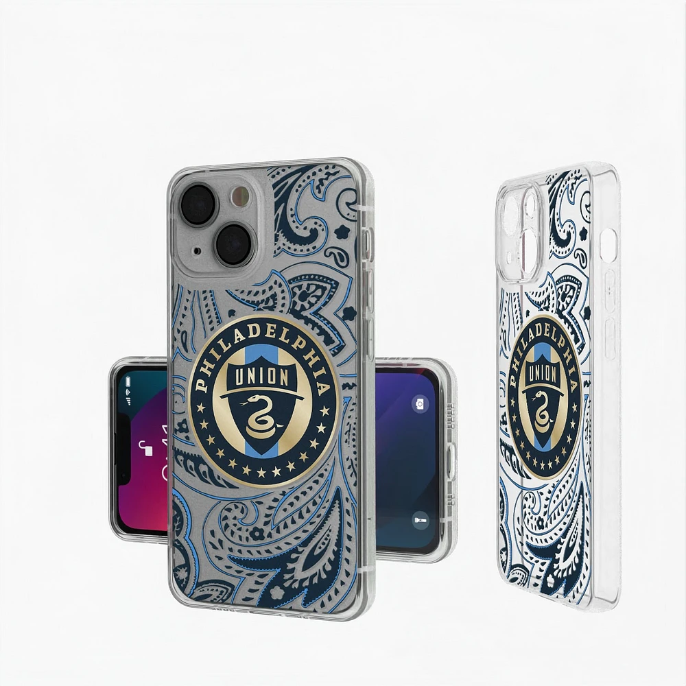 Philadelphia Union iPhone Paisley Design Clear Case