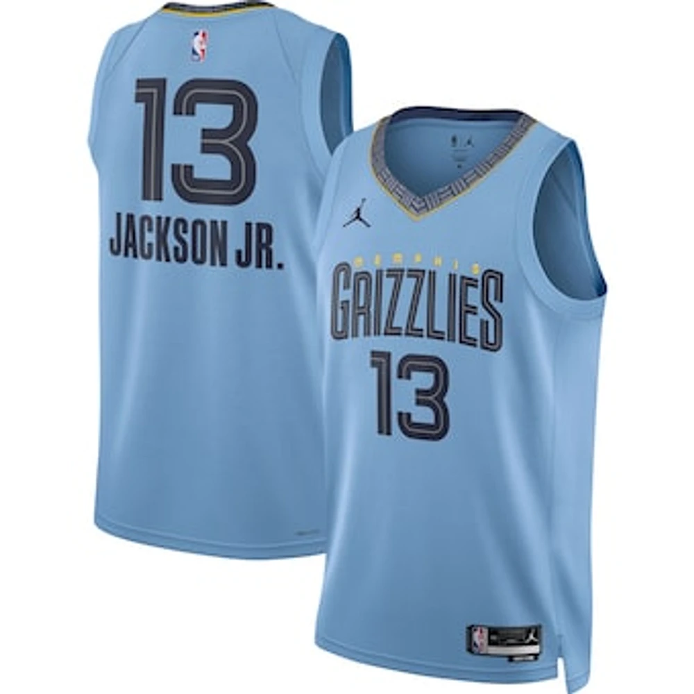 Unisex Jordan Brand Jaren Jackson Jr. Light Blue Memphis Grizzlies Swingman Jersey - Statement Edition