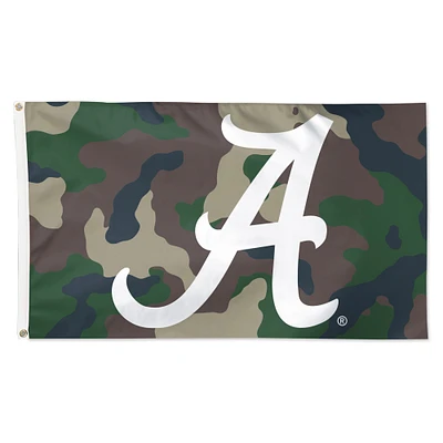 WinCraft Alabama Crimson Tide 3' x 5' Single-Sided Deluxe Camo Flag