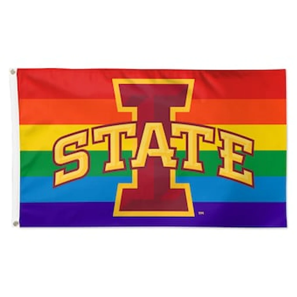 WinCraft Iowa State Cyclones 3' x 5' Single-Sided Deluxe Team Pride Flag