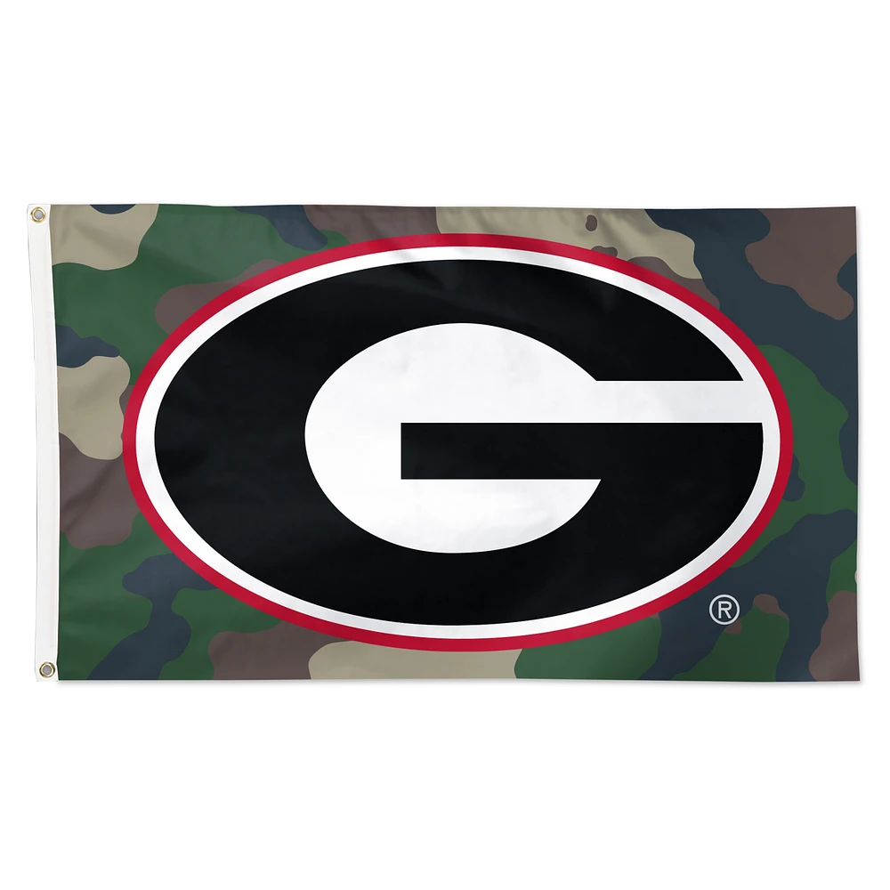 WinCraft Georgia Bulldogs 3' x 5' Single-Sided Deluxe Camo Flag