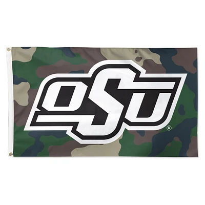 WinCraft Oklahoma State Cowboys 3' x 5' Single-Sided Deluxe Camo Flag