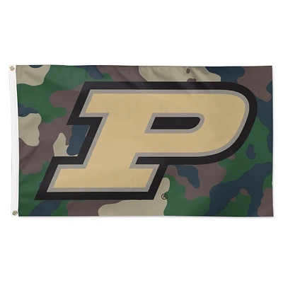 WinCraft Purdue Boilermakers 3' x 5' Single-Sided Deluxe Camo Flag