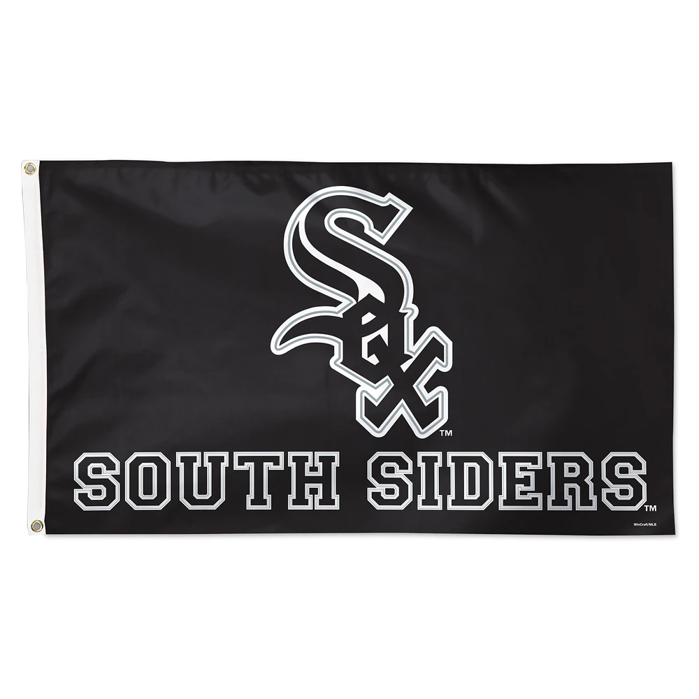 WinCraft Chicago White Sox 3' x 5' Single-Sided Deluxe Team Slogan Flag