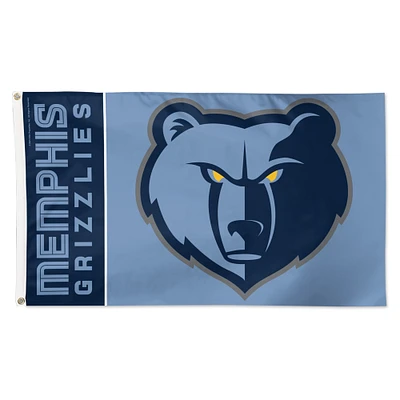 WinCraft Memphis Grizzlies 3' x 5' Single-Sided Inspired Block Deluxe Flag