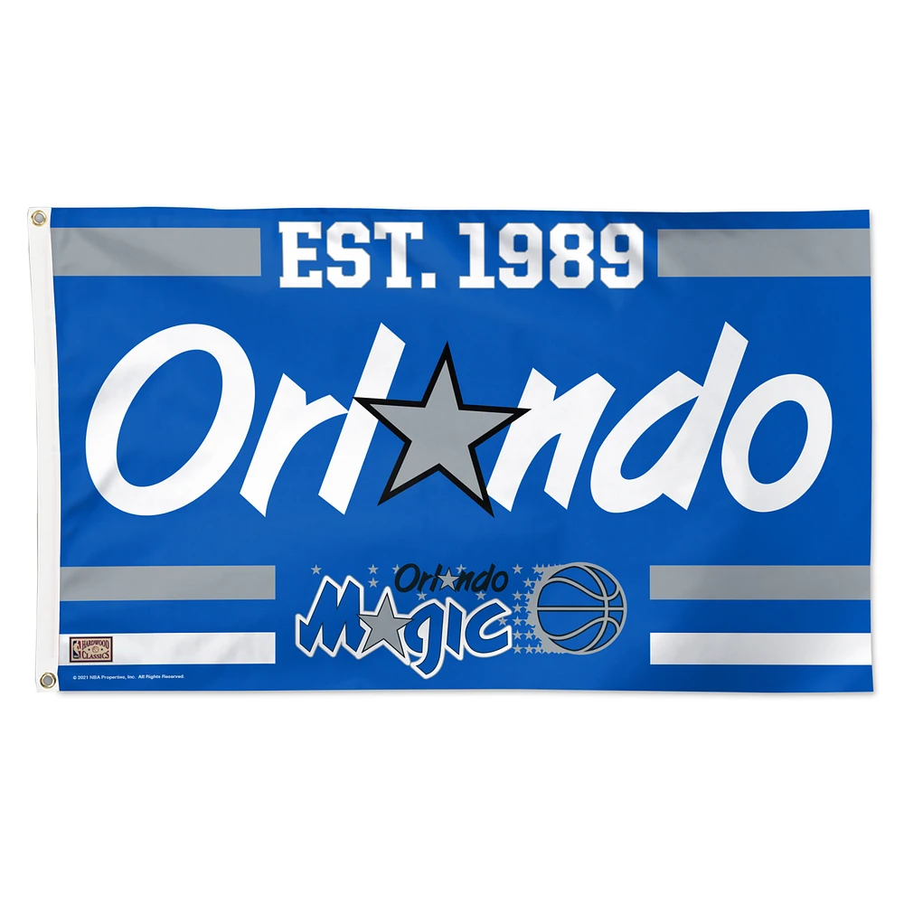 WinCraft Orlando Magic 3' x 5' Single-Sided Franchise Establishment Deluxe Flag