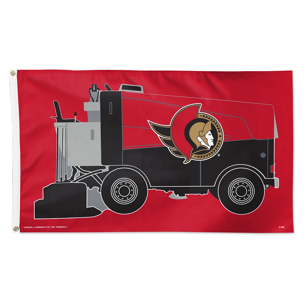 WinCraft Ottawa Senators 3' x 5' Single-Sided Deluxe Game Day Flag