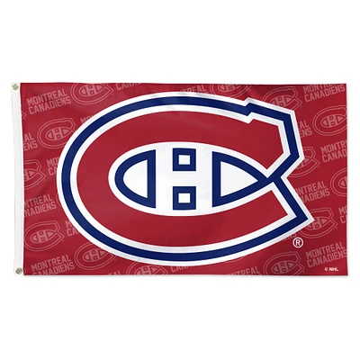 WinCraft Montreal Canadiens 3' x 5' Single-Sided Deluxe Game Day Team Flag