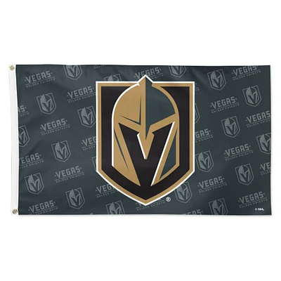 WinCraft Vegas Golden Knights 3' x 5' Single-Sided Deluxe Game Day Team Flag