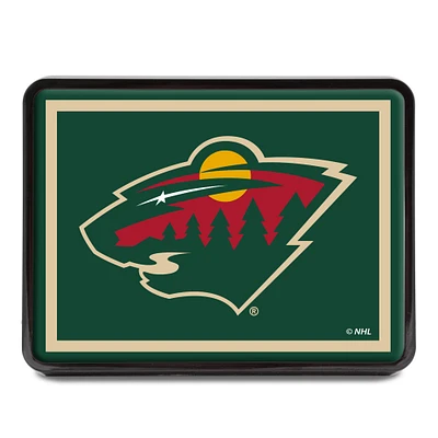 WinCraft Minnesota Wild Rectangle Univeral Hitch Cover