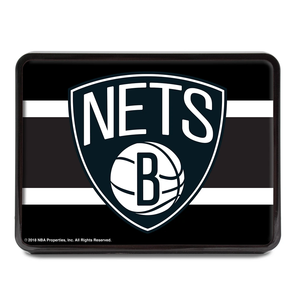 WinCraft Brooklyn Nets Rectangle Univeral Hitch Cover