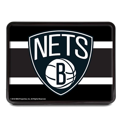 WinCraft Brooklyn Nets Rectangle Univeral Hitch Cover