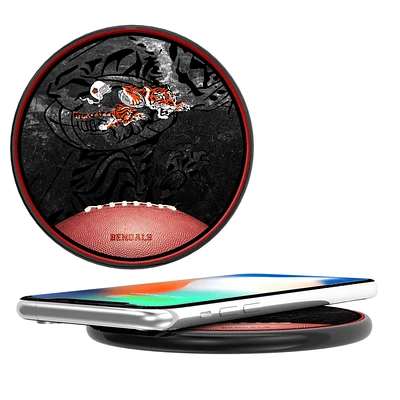 Cincinnati Bengals 10-Watt Legendary Design Wireless Charger