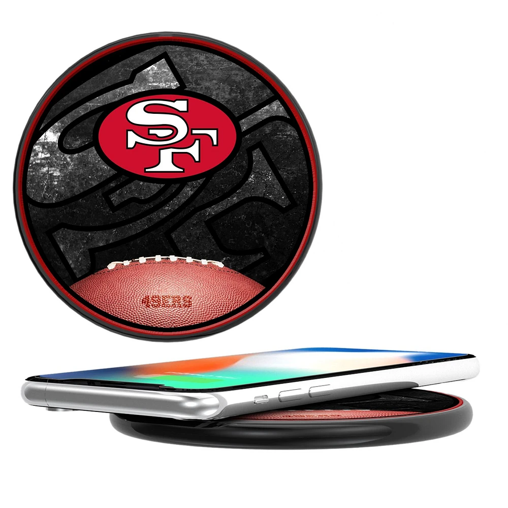 San Francisco 49ers 10-Watt Legendary Design Wireless Charger