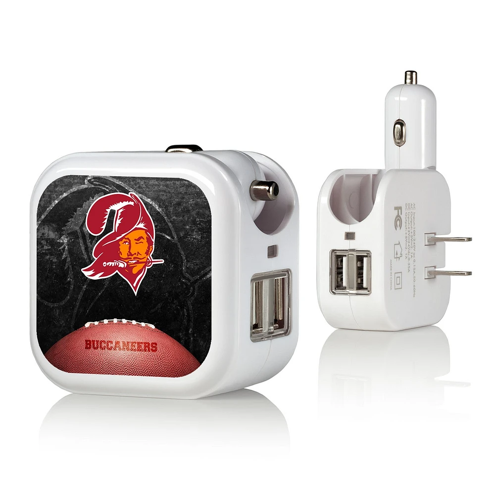 Tampa Bay Buccaneers 2-in-1 Legendary Design USB Charger