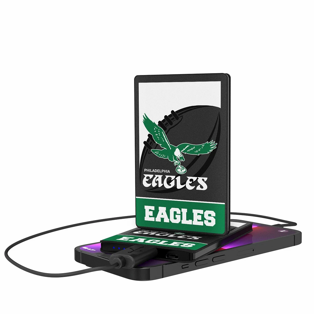 Philadelphia Eagles 2500 mAh Passtime Design Credit Card Powerbank