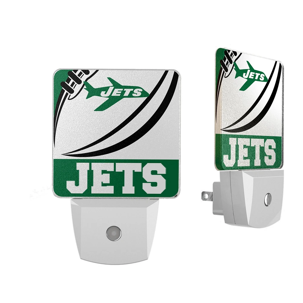 New York Jets Passtime Design Nightlight 2-Pack