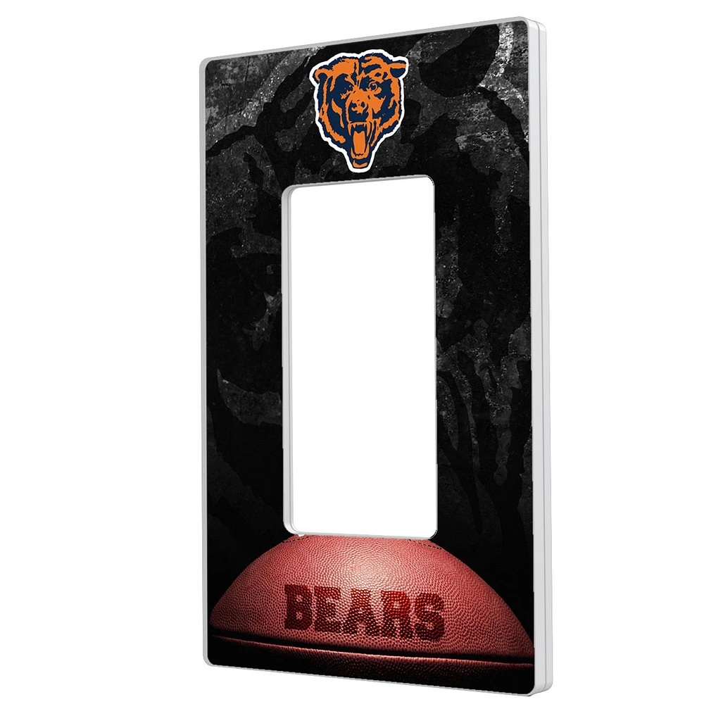 Chicago Bears Legendary Design Single Rocker Lightswitch Plate