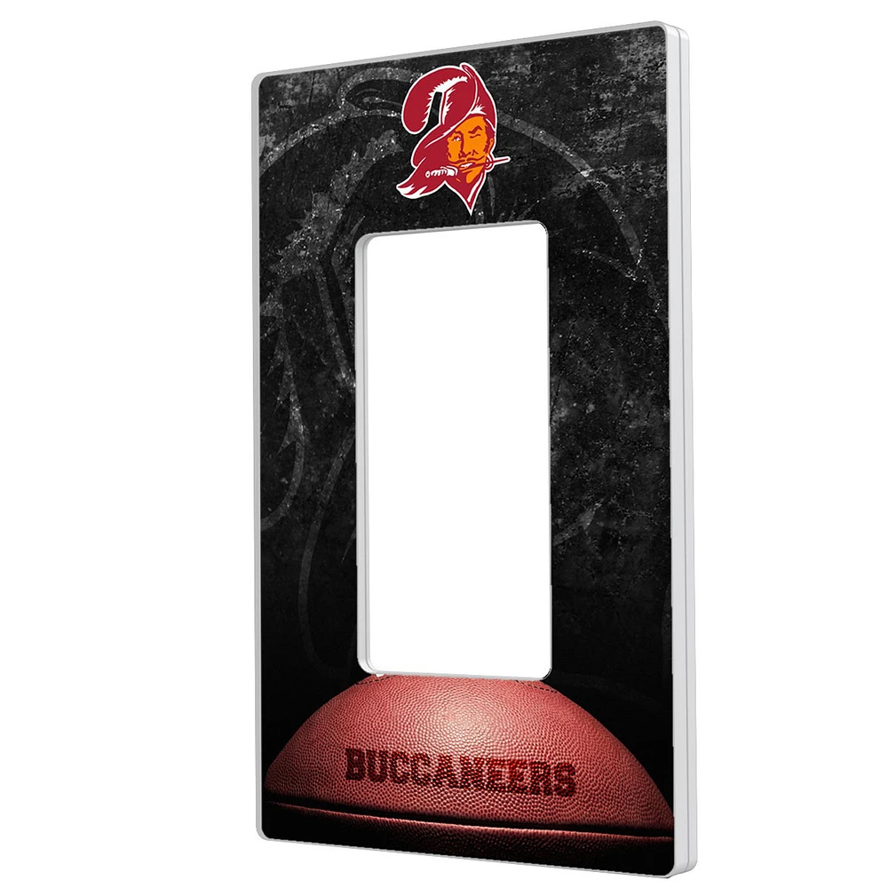 Tampa Bay Buccaneers Legendary Design Single Rocker Lightswitch Plate