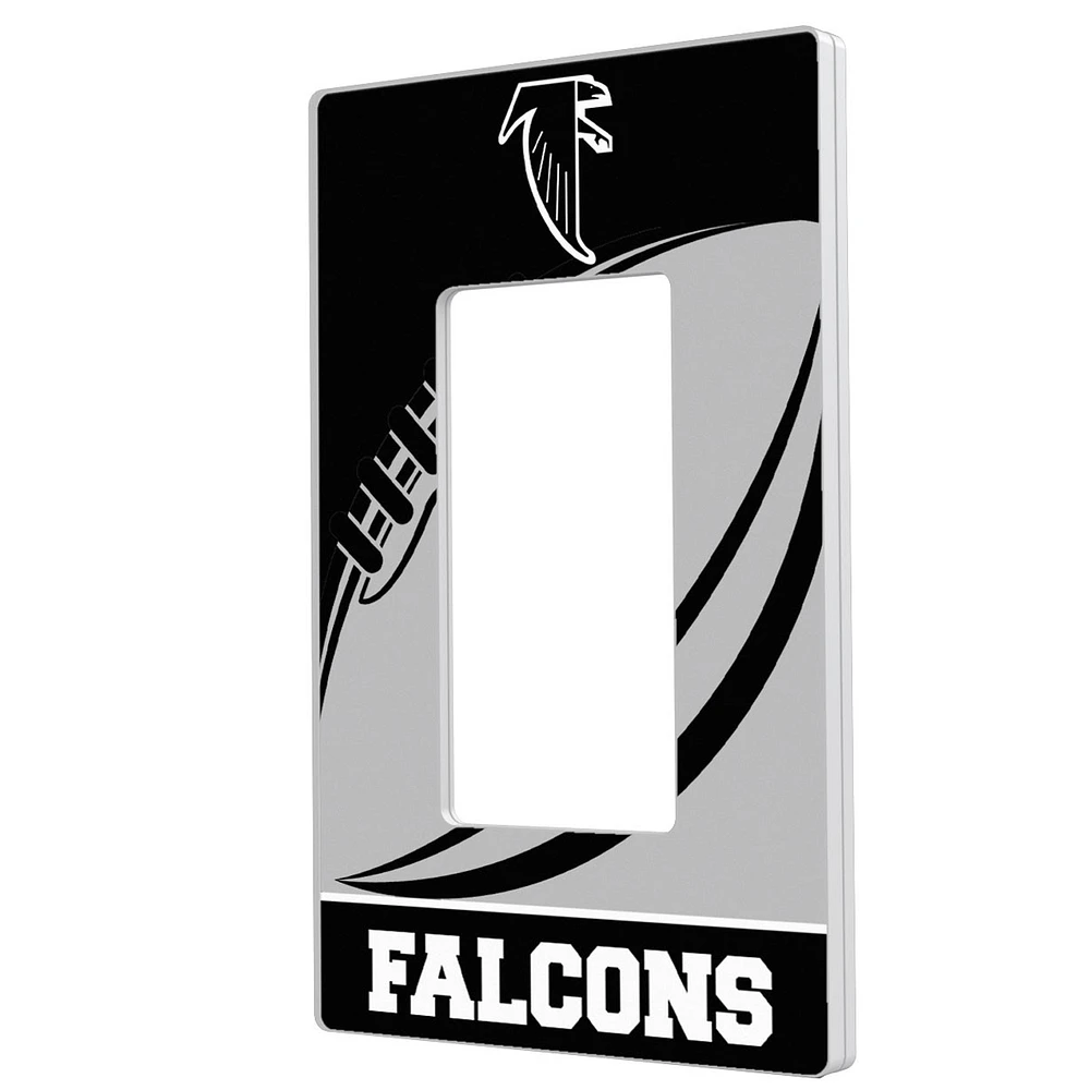 Atlanta Falcons Passtime Design Single Rocker Lightswitch Plate
