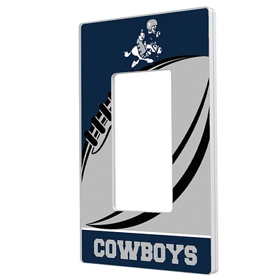 Dallas Cowboys Passtime Design Single Rocker Lightswitch Plate