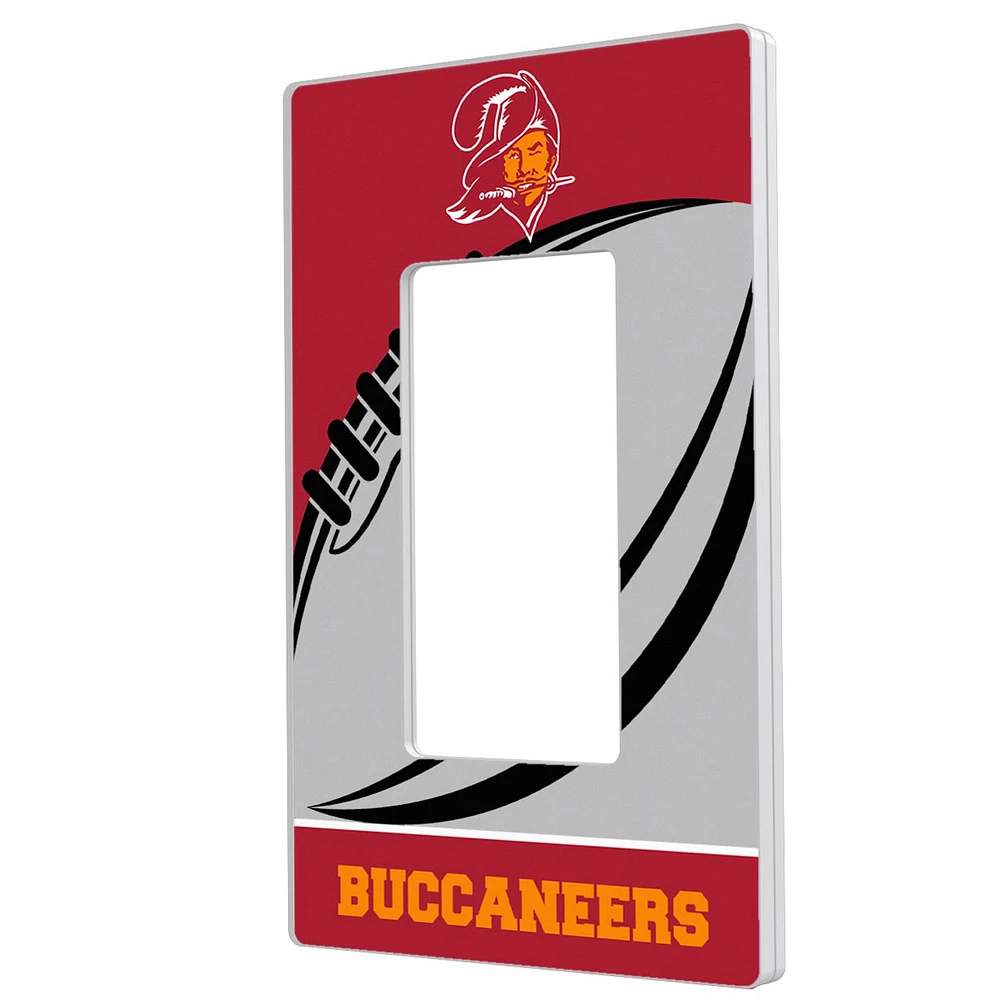 Tampa Bay Buccaneers Passtime Design Single Rocker Lightswitch Plate
