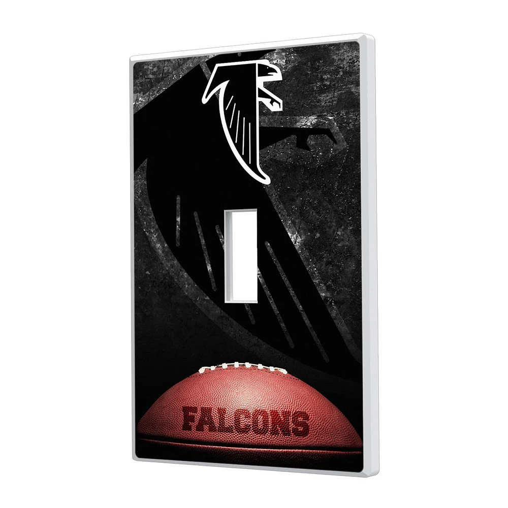 Atlanta Falcons Legendary Design Single Toggle Lightswitch Plate