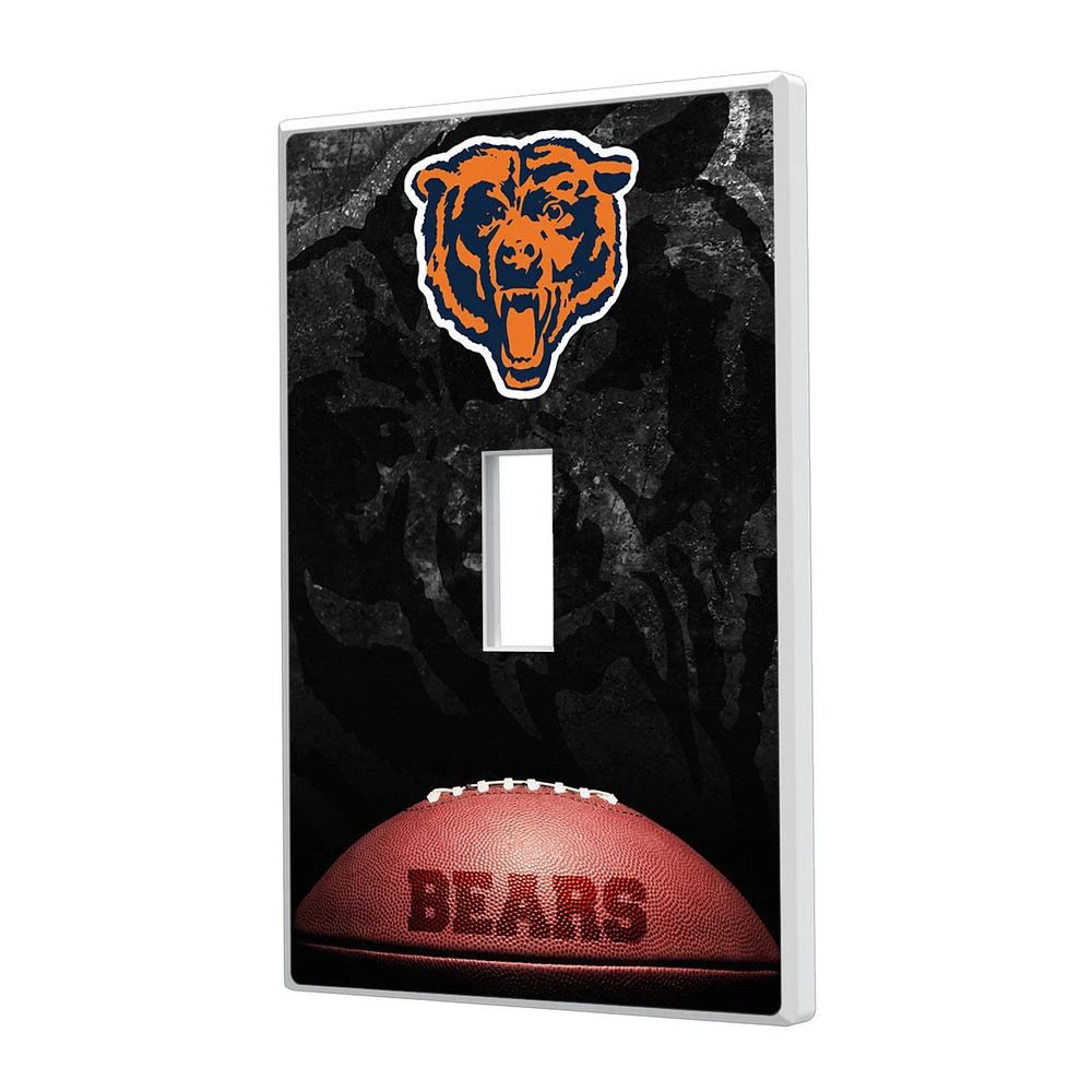 Chicago Bears Legendary Design Single Toggle Lightswitch Plate