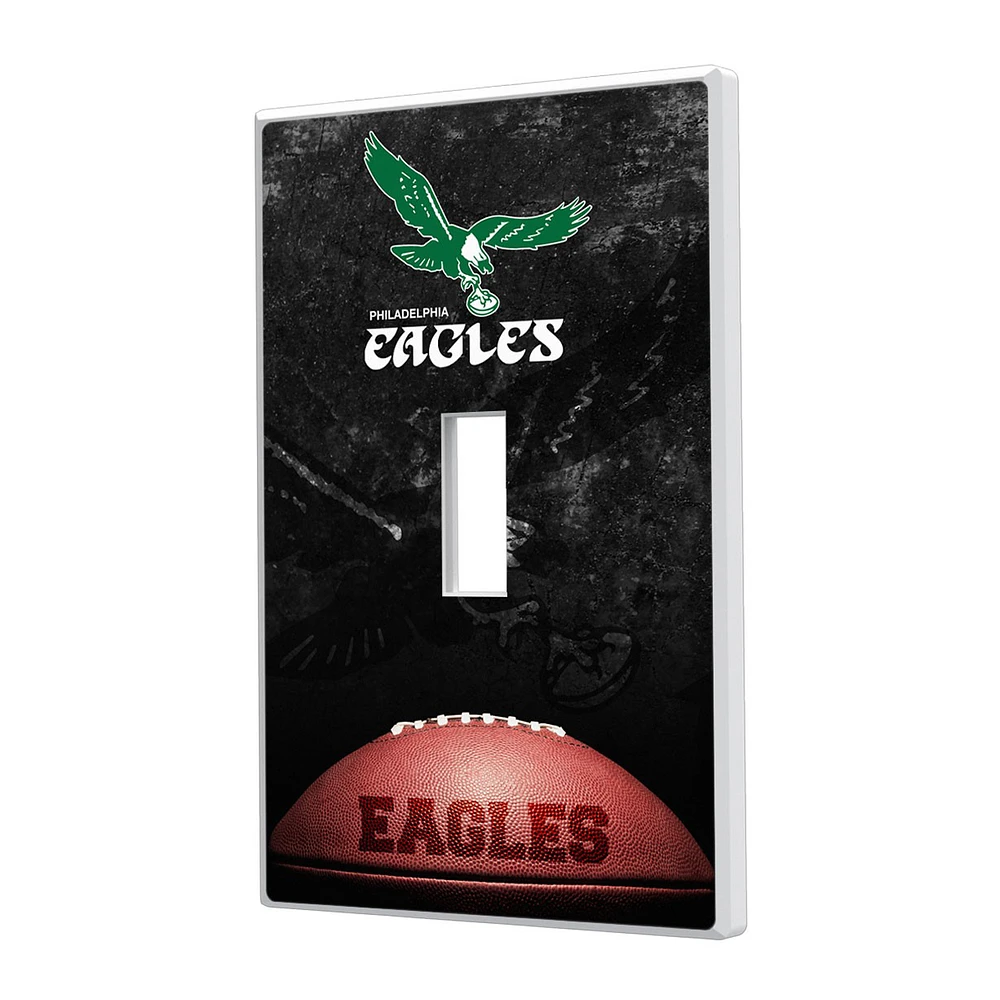 Philadelphia Eagles Legendary Design Single Toggle Lightswitch Plate