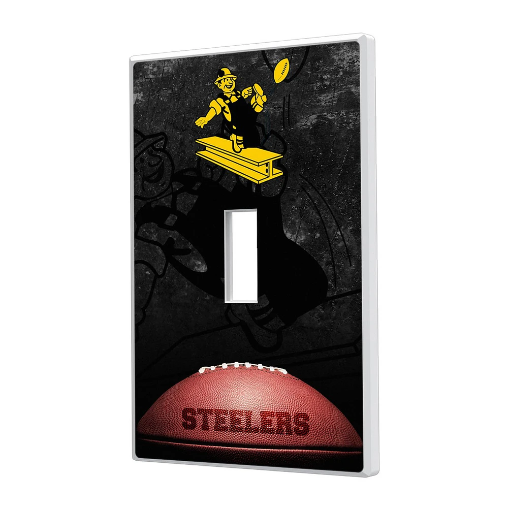 Pittsburgh Steelers Legendary Design Single Toggle Lightswitch Plate