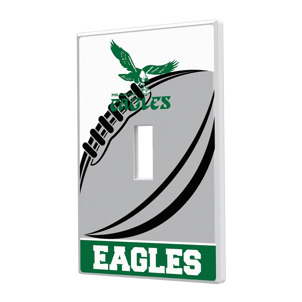 Philadelphia Eagles Passtime Design Single Toggle Lightswitch Plate