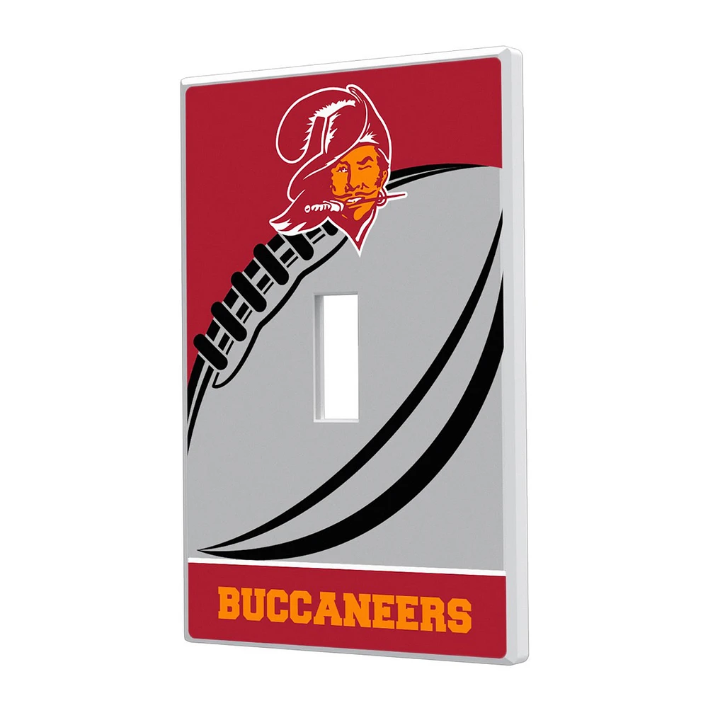 Tampa Bay Buccaneers Passtime Design Single Toggle Lightswitch Plate