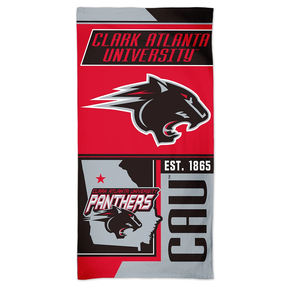 WinCraft Clark Atlanta University Panthers 60'' x 30'' State Spectra Beach Towel