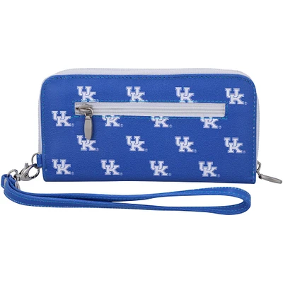 Women's Kentucky Wildcats Zip-Around Wristlet Wallet