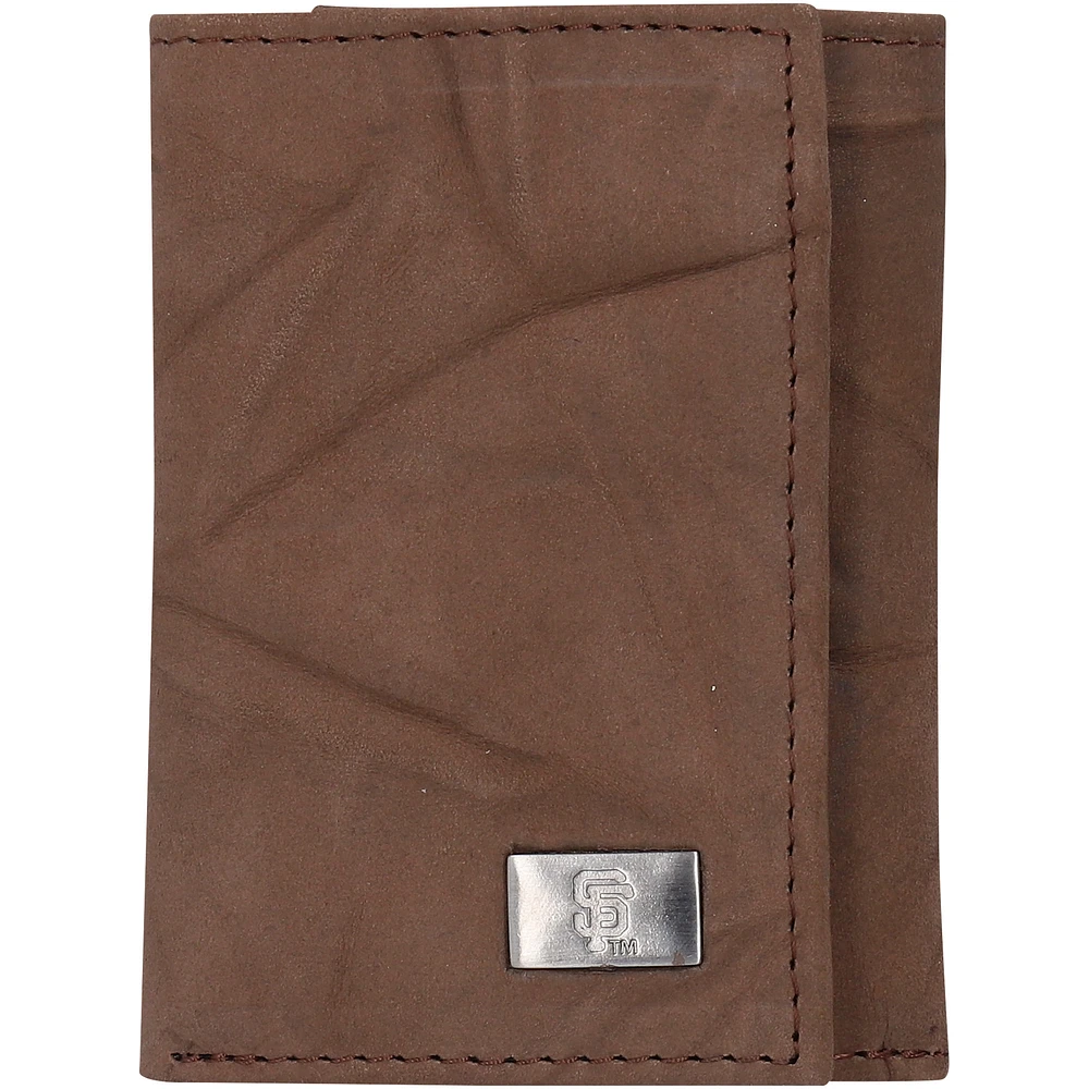San Francisco Giants Leather Trifold Wallet with Concho