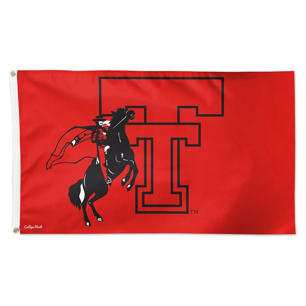 WinCraft Texas Tech Red Raiders Single-Sided College Vault Team Deluxe Flag