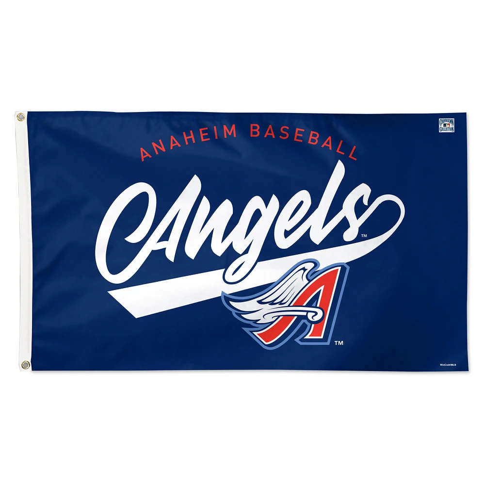 WinCraft Los Angeles Angels 3' x 5' Single-Sided Heritage Deluxe Flag