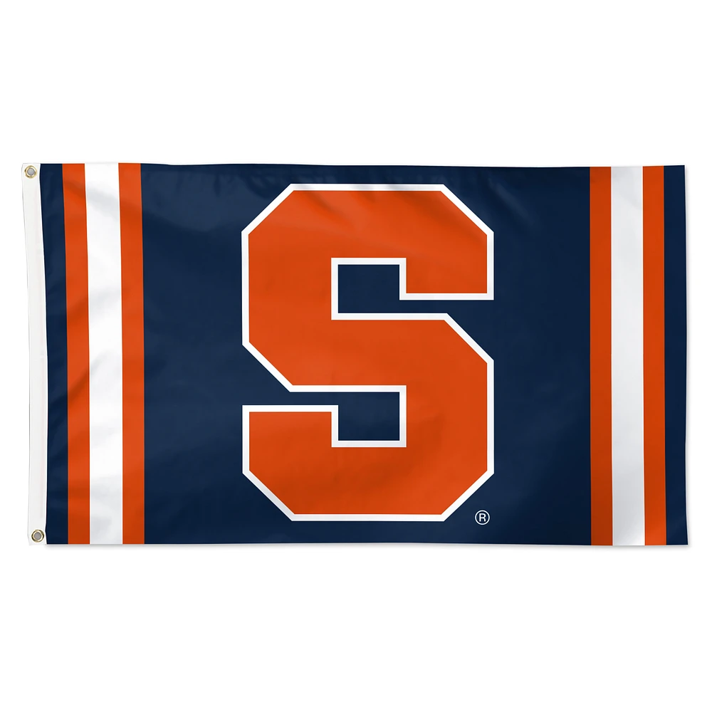 WinCraft Syracuse Orange 3' x 5' Vertical Stripe Deluxe Single-Sided Flag